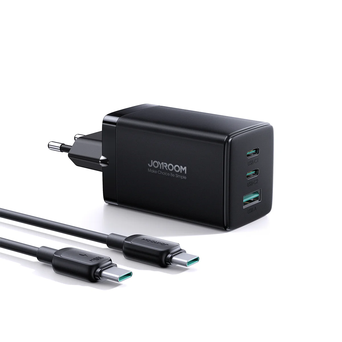JOYROOM JR-TCG01 GaN Ultra 65W 2C1A Fast Charger