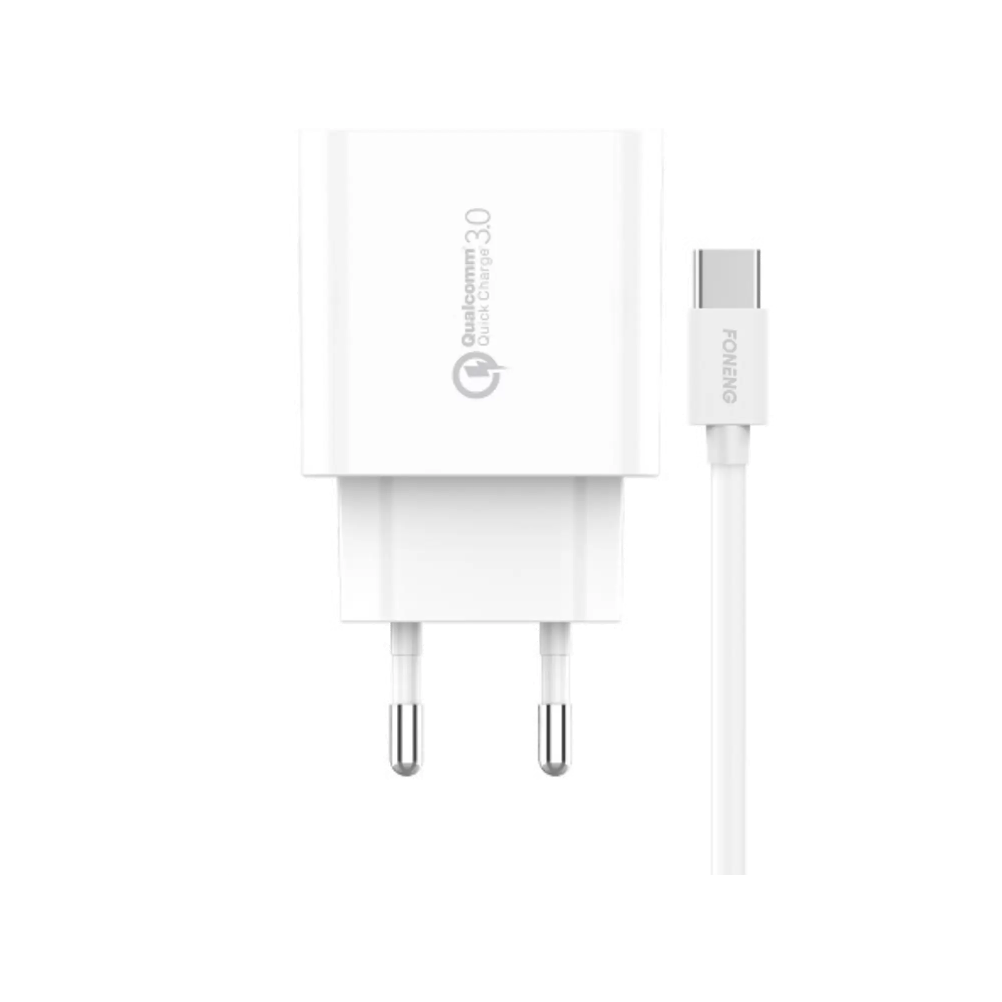 Foneng EU46 18W USB-A Charger With Type C Cable