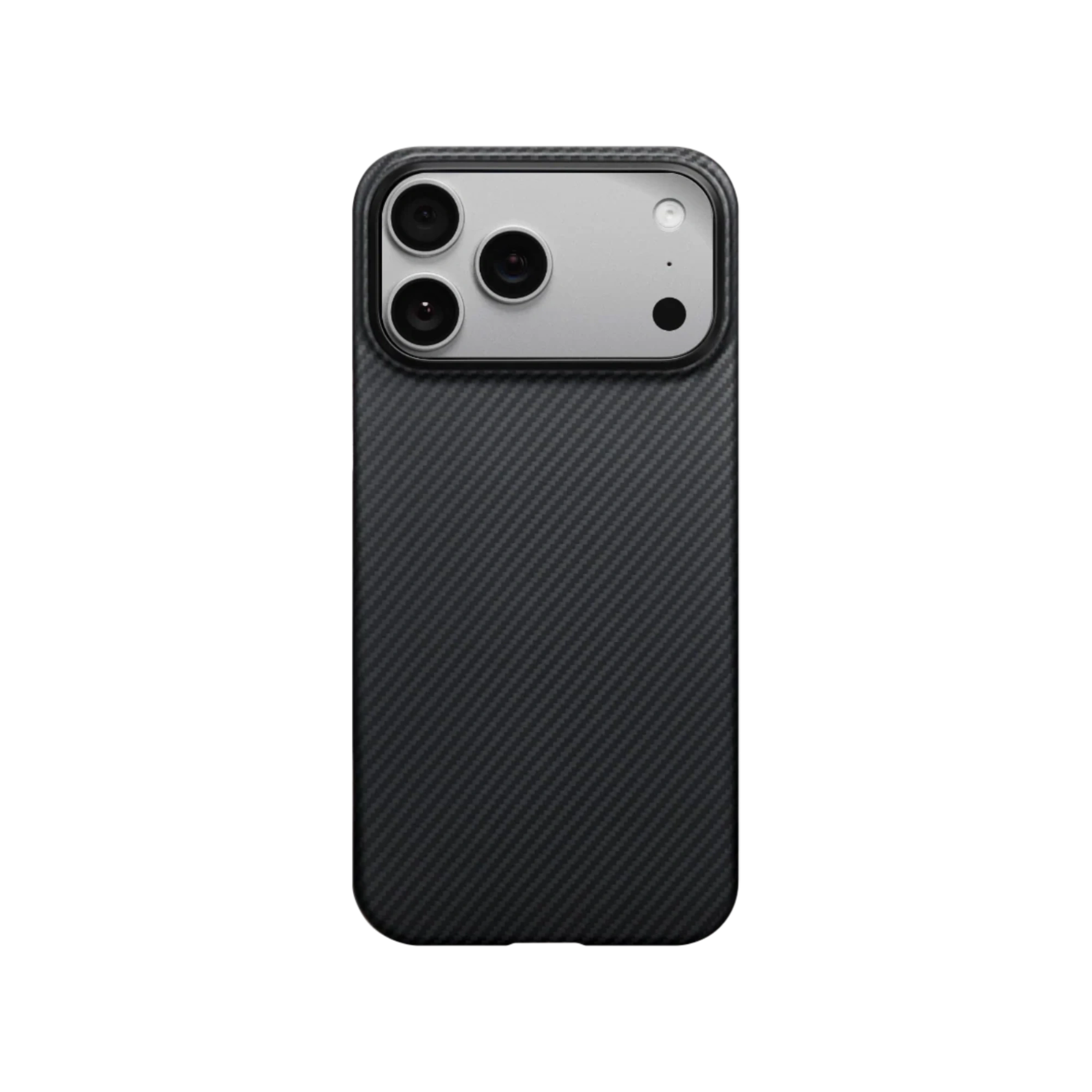 PITAKA Black/Grey Twill Ultra-Slim Case for iPhone 17 Pro/Max