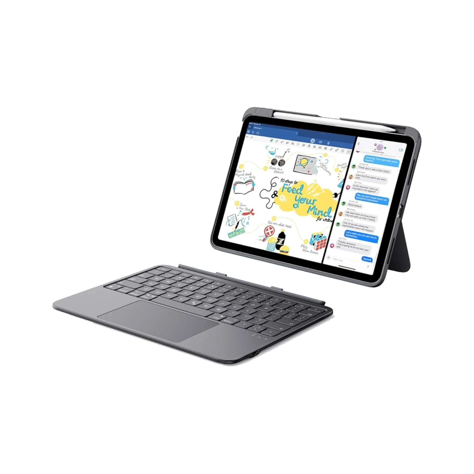 ESR Flex Keyboard Case for iPad